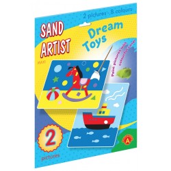 Veidošanas komplekts „SMILŠU MĀKSLINIEKS” Alexander Sand Artist (A4) - Dream Toys 1302