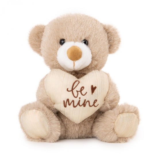 Mīksta rotaļlieta lācis Amek Teddy Bear with Heart "Be Mine" 10188