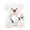 Mīksta rotaļlieta lācis Amek Teddy Bear with Envelope White 10195 