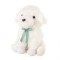 Mīksta rotaļlieta suns Amek Dog Poodle White 10201