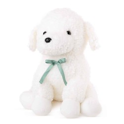 Mīksta rotaļlieta suns Amek Dog Poodle White 10205