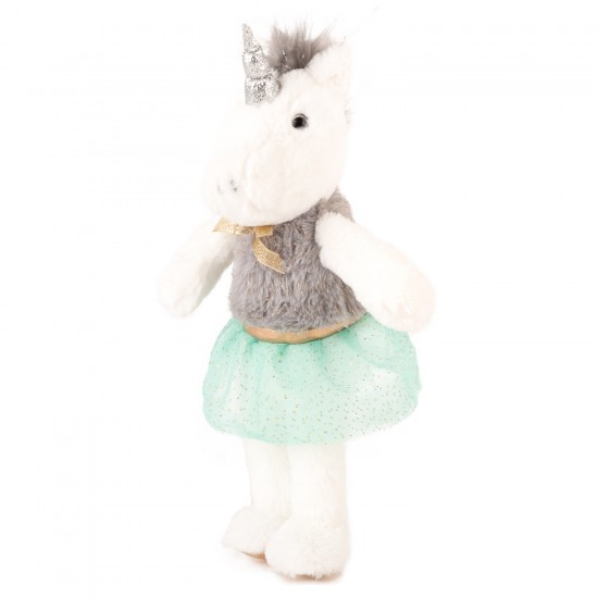 Mīksta rotaļlieta vienradzis Amek Unicorn with Dress 10669