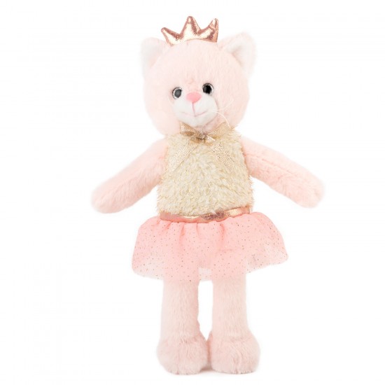 Mīksta rotaļlieta kaķenīte Amek Kitty with Dress 10669