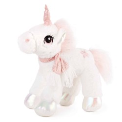 Mīksta rotaļlieta vienradzis Amek Unicorn with pink scarf 10834