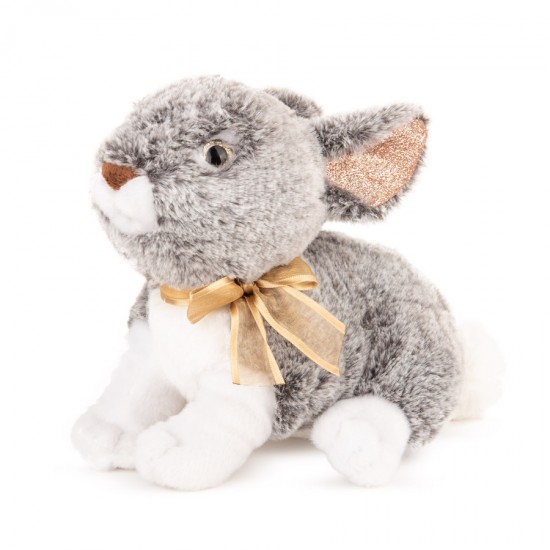 Mīksta rotaļlieta zaķis Amek Rabbit Grey 11035