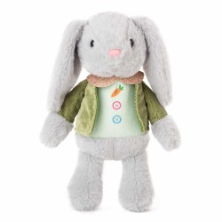 Mīksta rotaļlieta zaķis Amek Rabbit with Vest Grey 11036