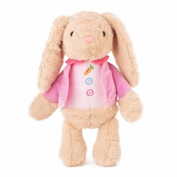 Mīksta rotaļlieta zaķis Amek Rabbit with Vest Beige 11036