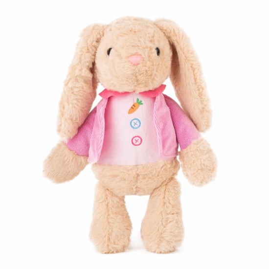 Mīksta rotaļlieta zaķis Amek Rabbit with Vest Beige 11036