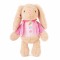 Mīksta rotaļlieta zaķis Amek Rabbit with Vest Beige 11036