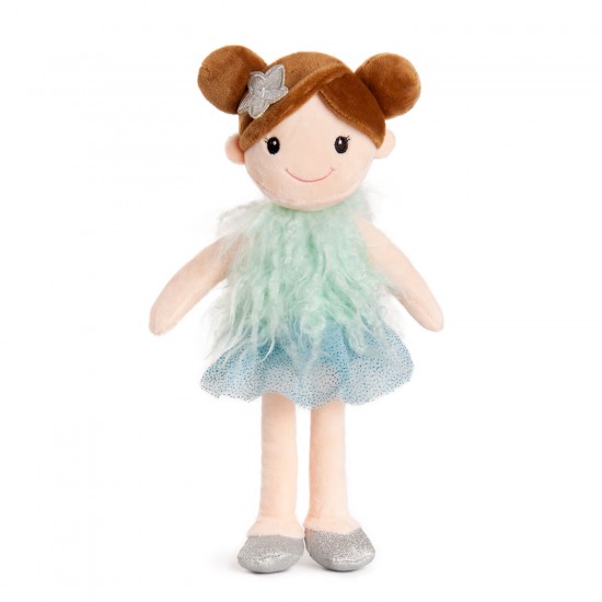 Mīksta rotaļlieta lelle Amek Doll with Blue Dress 11248