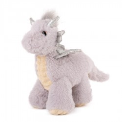 Mīksta rotaļlieta pūķis Amek Dragon with  Silver Wings grey 11292