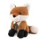 Mīksta rotaļlieta lapsa Amek Fox with Leaf 11299