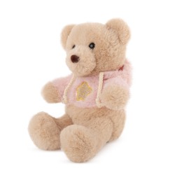 Mīksta rotaļlieta lācis Amek Teddy Bear Beige with Pink Jumper 13111