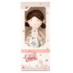 Mīksta rotaļlieta lelle Amek Doll Flora Brown 42016