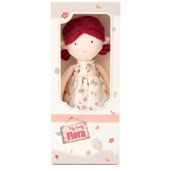 Mīksta rotaļlieta lelle Amek Doll Flora Red 42017