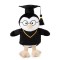 Mīksta rotaļlieta pūce dāvana absolventam Amek Owl Graduate 43112