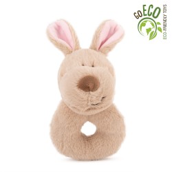 Mīksta rotaļlieta ar grabuli ķengurs Amek Eco Kangaroo Holder with Rattle 61207
