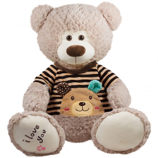 Mīksta rotaļlieta lācis Amek Teddy Bear with T-Shirt 70144 