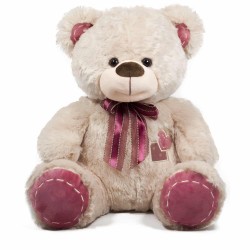 Mīksta rotaļlieta lācis Amek Teddy Bear with Heart Beige 70152