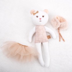 Mīksta rotaļlieta lelle lācene Amek Lolly Puffs Teddy Bear Doll 98000