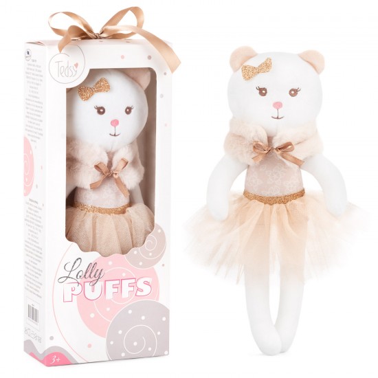Mīksta rotaļlieta lelle lācene Amek Lolly Puffs Teddy Bear Doll 98000