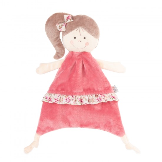 Miega lupatiņa lelle Amek Soft Dudu Doll Rosy 98062