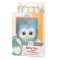 Terapeitiskā rotaļlieta sildīšanas spilventiņš/aukstums pūce Amek Baby Toy Owl with Cherry Pits Blue 98404