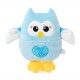 Terapeitiskā rotaļlieta sildīšanas spilventiņš/aukstums pūce Amek Baby Toy Owl with Cherry Pits Blue 98404