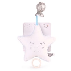 Mīksta muzikāla rotaļlieta Amek Musical Soft Toy Star Blue 98612
