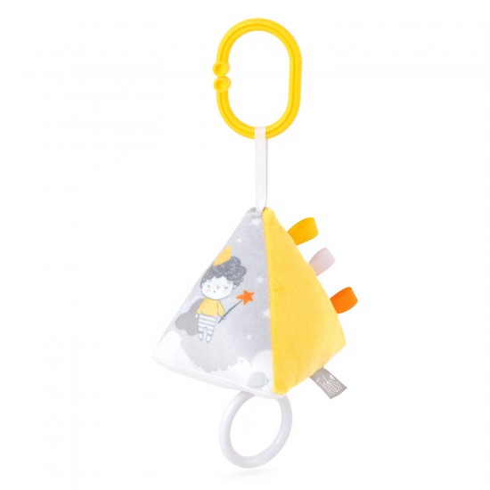 Mīksta muzikāla rotaļlieta Amek Musical Soft Toy Baby Star Pyramid Little Prince 98731 