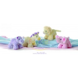 Mīksta rotaļlieta ar grabuli Aurora Jungle Baby Rattles 73503
