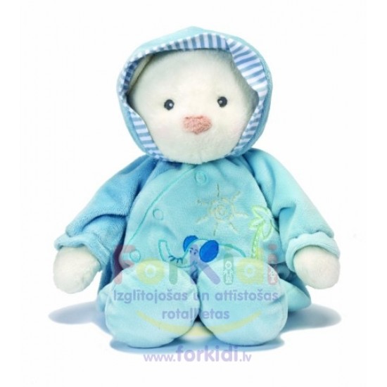 Mīksta rotaļlieta lācis Aurora Snuggles Pyjama Bear Blue 73676