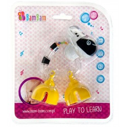 Grabulis - zobgrauznis Bam Bam Rattle Zebra 359896