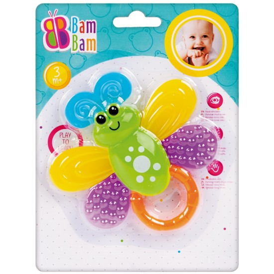 Grabulis - zobgrauznis Bam Bam Rattle Butterfly 359922