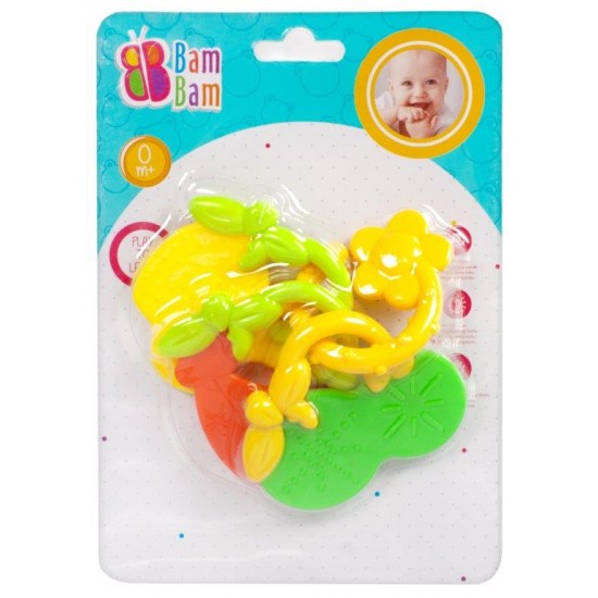 Grabulis - zobgrauznis Bam Bam Rattle Fruits 414266