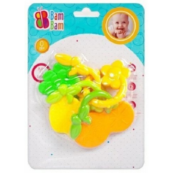 Grabulis - zobgrauznis Bam Bam Rattle Fruits 414266