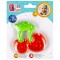 Zobgrauznis - kožamā rotaļlieta Bam Bam Teether Cherry 430927