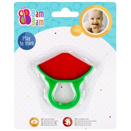 Zobgrauznis Bam Bam Teether Watermelon 430931