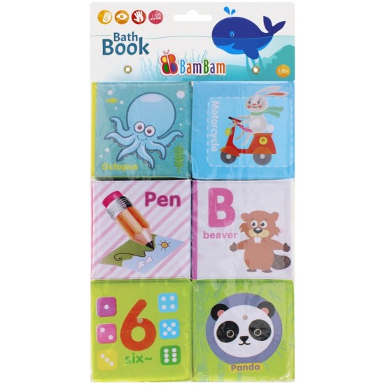 Kluči 6 gab. Bam Bam Soft Blocks 6 pcs 432485