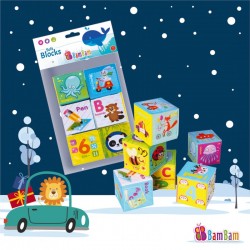 Kluči 6 gab. Bam Bam Soft Blocks 6 pcs 432485