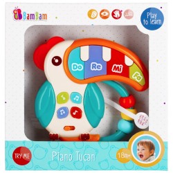 Mūzikala rotaļlieta Bam Bam Piano Tucan 475300