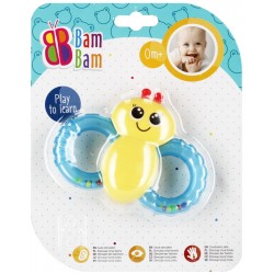 Grabulis - zobgrauznis Bam Bam Rattle Teether Bee 482528