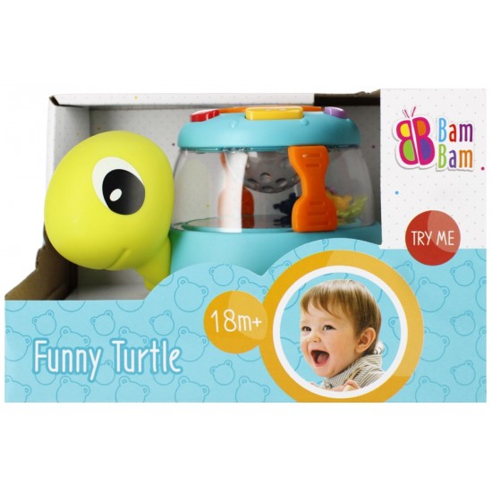Mūzikala rotaļlieta Bam Bam Funny Turtle 515012