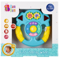 Attīstoša rotaļlieta stūre Bam Bam First Steering Wheel 515036