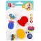 Grabulis - zobgrauznis Bam Bam Rattle Teether Triangle 515054