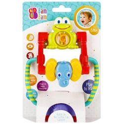 Attīstoša rotaļlieta uz piesūcekņa Bam Bam Suction Cup Toy Funny Animals 515055