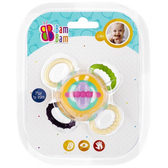 Grabulis - zobgrauznis Bam Bam Rattle Teether 515058