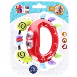 Grabulis - zobgrauznis Bam Bam Rattle Teether Crab 515059