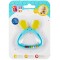 Grabulis - zobgrauznis Bam Bam Rattle Teether Bunny Blue 515069
