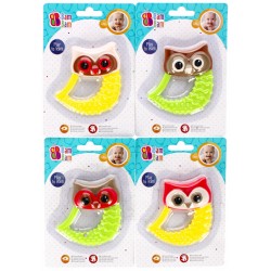 Grabulis - zobgrauznis Bam Bam Rattle Teether Owl 515071